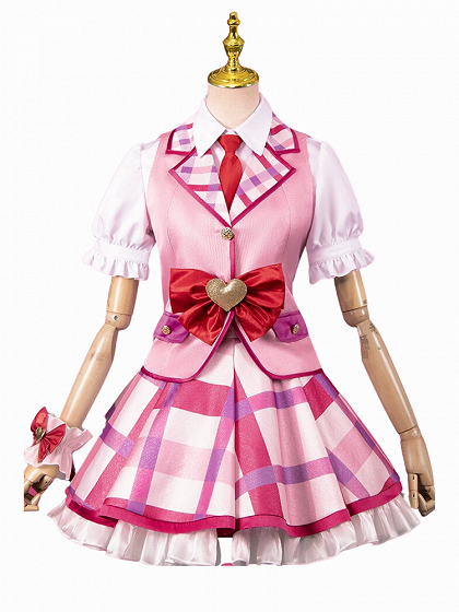 Aikatsu Planet! Ichigo Hoshimiya Cosplay Costume