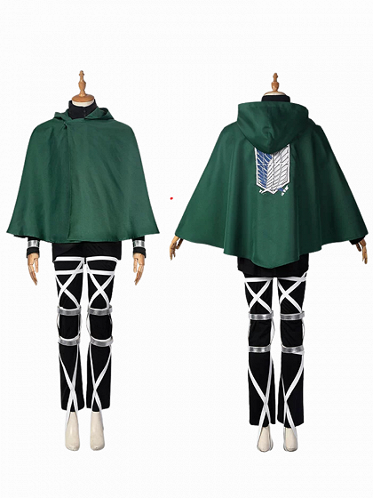 Attack on Titan Shingeki No Kyojin Final Season Levi Ackerman Cosplay Costume