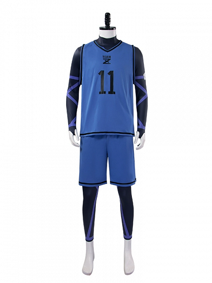 Blue Lock Yoichi Isagi No.11 Rank.299 Cosplay Costume
