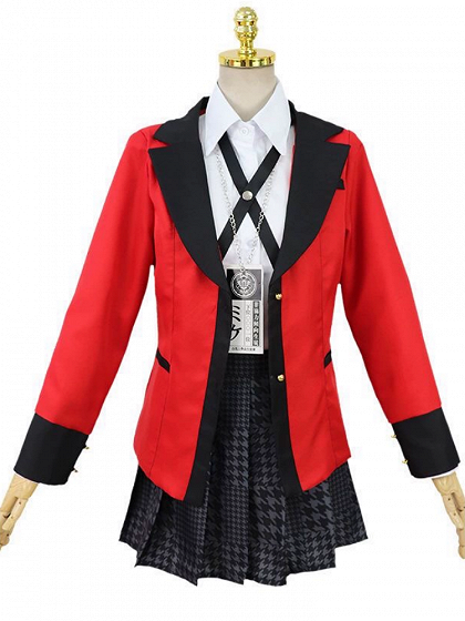 Kakegurui Yumeko Jabami Cosplay Costume