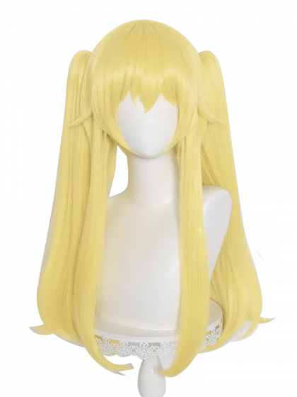 Kakegurui Mary Saotome Light Yellow Cosplay Wig