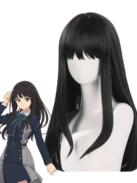 Lycoris Recoil Takina Inoue Black Cosplay Wig