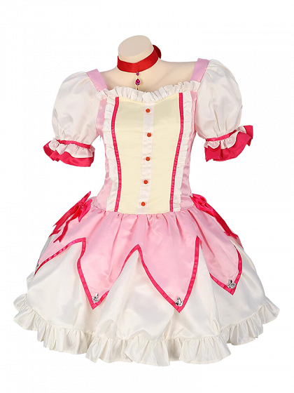 Puella Magi Madoka Magica  Madoka Kaname Cosplay Costume