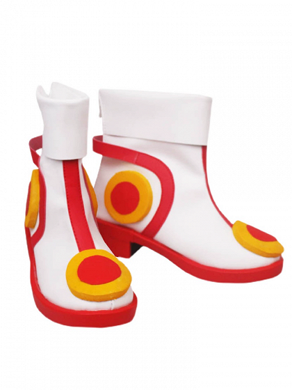 ワンピース 赤ウタ白 コスプレ靴