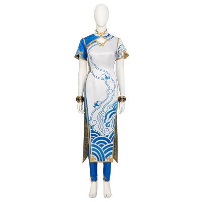 Street Fighter VI 6 Chun Li Premium Edtion Cosplay Costume