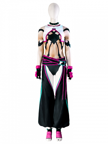 Street Fighter VI 6 Juri Han Cosplay Costume