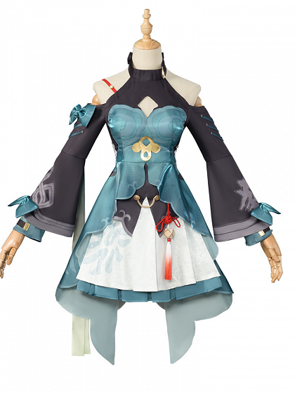 Honkai: Star Rail Qingque Cosplay Costume