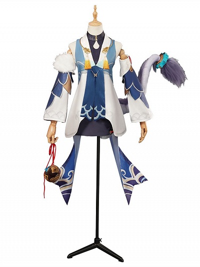 Honkai: Star Rail Bailu Cosplay Costume