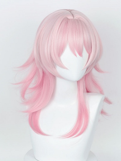 Honkai: Star Rail March 7th Pink Ombre Cosplay Wig