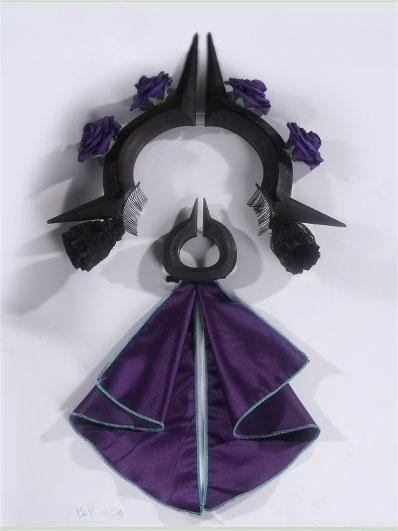 League of Legends Withered Rose Syndra Cosplay Headwears