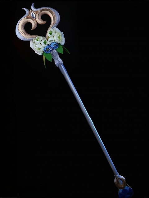 League of Legends Crystal Rose Lux Cosplay Staff