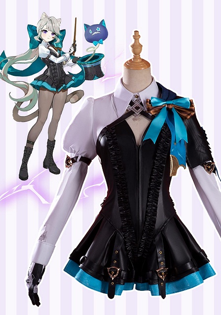 Genshin Impact Lynette Cosplay Costume