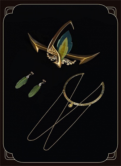 リーグ・オブ・レジェンド グレースフル・フェニックス セラフィン コスプレ帽子セット