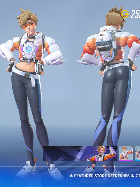 【先行販売】$5デポジット=$10クーポン オーバーウォッチ LE SSERAFIM X オーバーウォッチ 2 トレーサー コスプレ衣装