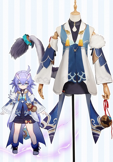 Honkai: Star Rail Bailu Cosplay Costume
