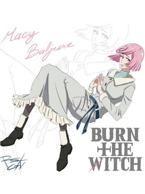 【先行販売】$5デポジット=$10クーポン アニメ バーン・ザ・ウィッチ メイシー・バルジュア コスプレ衣装