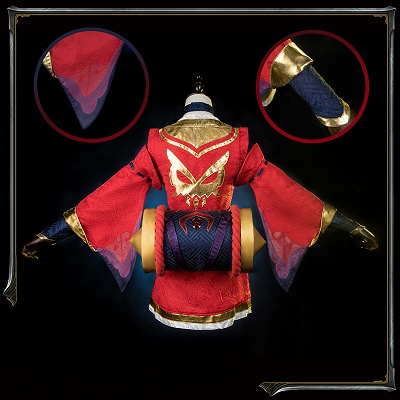 リーグ・オブ・レジェンド ブラッドムーン アカリ コスプレコスチューム