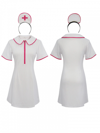 Chainsaw Man Makima Nurse Uniform Cosplay Costume 
