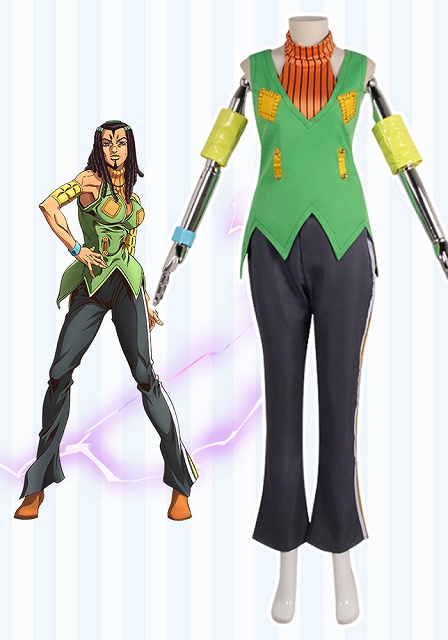 ジョジョの奇妙な冒険 ストーンオーシャン エルメス・コステロ コスプレ衣装