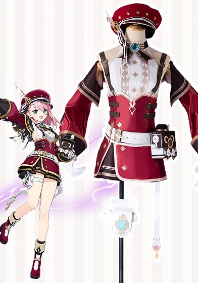 原神 シャーロット コスプレコスチューム