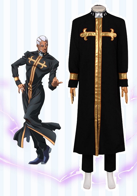 ジョジョの奇妙な冒険 エンリコ・プッチ コスプレ衣装