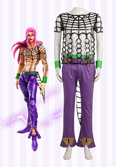 JoJo's Bizarre Adventure Golden Wind Diavolo Cosplay Costume