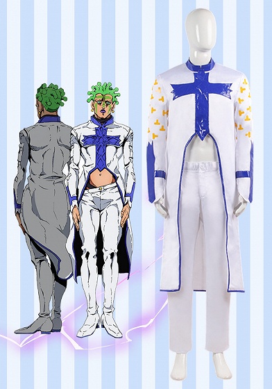 ジョジョの奇妙な冒険 黄金の風 チョッコラータ コスプレ衣装