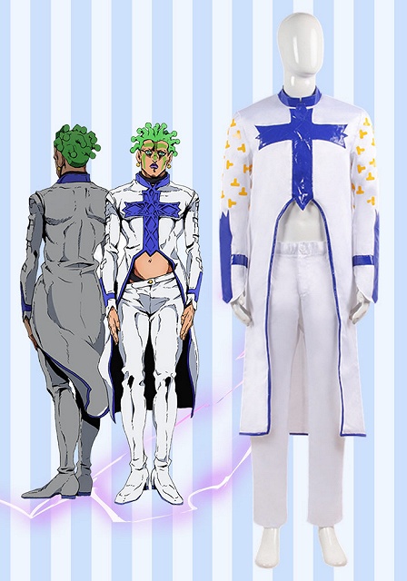 ジョジョの奇妙な冒険 黄金の風 チョッコラータ コスプレ衣装