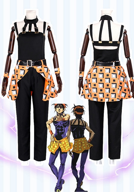 ジョジョの奇妙な冒険 黄金の風 ナランチャ・ギルガ コスプレ衣装