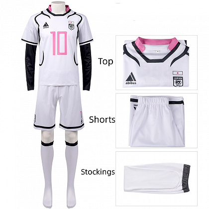 Blue Lock Sae Itoshi No.10 Football Jersey Uniform Cosplay Costume