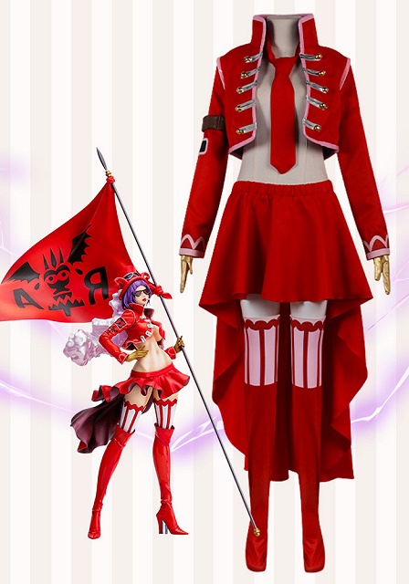 One Piece Belo Betty Red Cosplay Costume