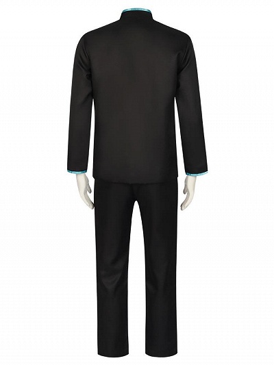 Blue Lock Rin Itoshi High School Uniform DK Embroidery Logo Cosplay Costume