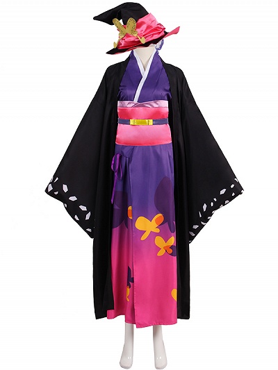 Demon Slayer: Kimetsu no Yaiba Shinobu Kocho Halloween Cosplay Costume