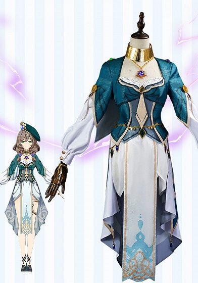 原神 A ソブリケット アンダー シェード リサ コスプレ衣装
