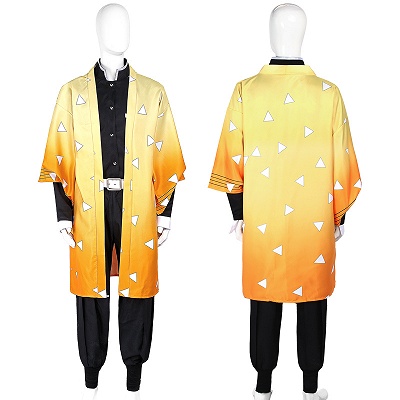 鬼滅の刃 我妻善逸 コスプレ衣装