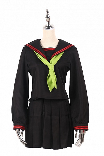 鬼滅の刃 竈門禰豆子 JK コスプレ衣装