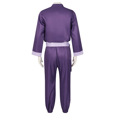 Blue Lock Reo Mikage Purple Chinese Kong Fu Cosplay Costume