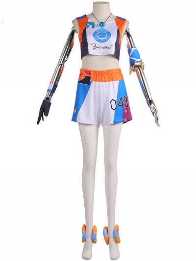 Pokemon Sword and Shield Nessa Cosplay Costume