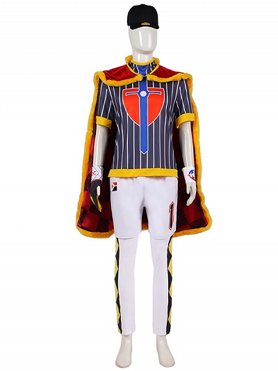  Pokemon Sword and Shield Leon Cosplay Costume