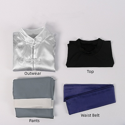 Blue Lock Seishiro Nagi Chinese Kung Fu Cosplay Costume