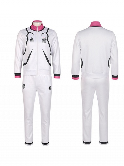 Blue Lock Pink White Sportswear School Uniform Suit Cosplay Costume 