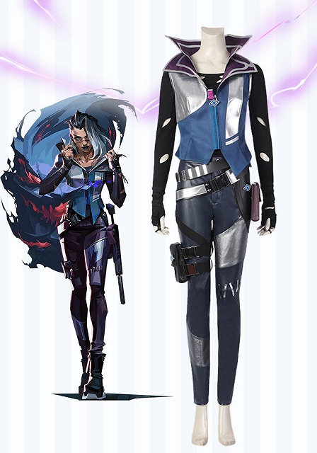 Valorant Fade Cosplay Costume