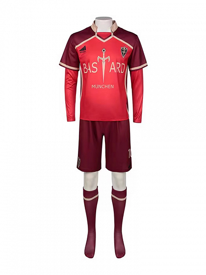 Blue Lock Michael Kaiser Football Jersey Uniform Cosplay Costume