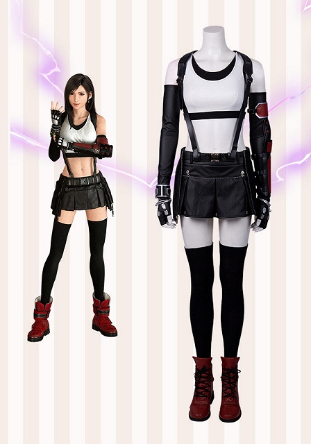ファイナルファンタジー VII ティファ・ロックハート コスプレ衣装