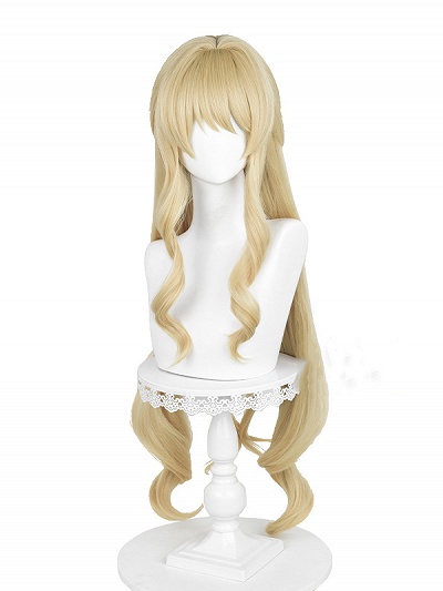 原神 ナヴィア ライトブロンド コスプレウィッグ