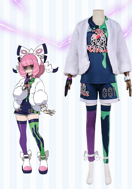 Pokemon Sword Klara Cosplay Costume