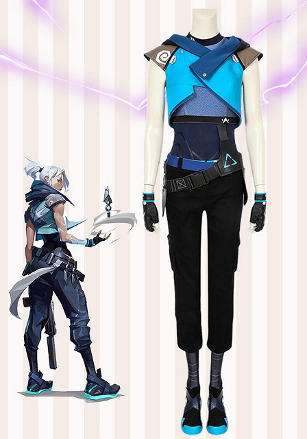 Valorant Jett Cosplay Costume