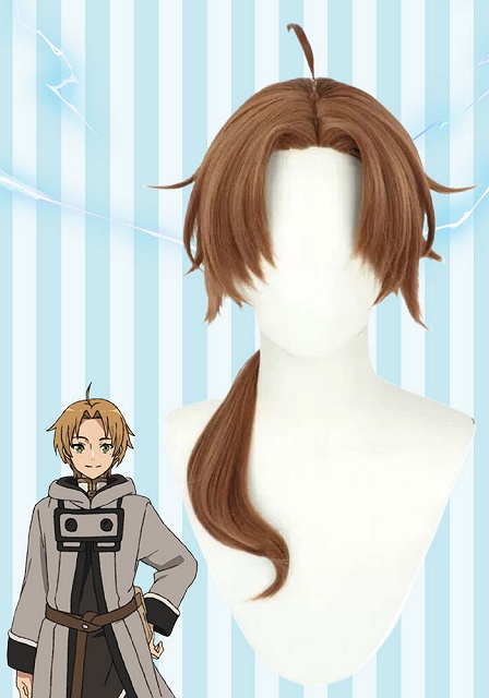 無職転生 ルーデウス・グレイラット・ブラウン コスプレウィッグ