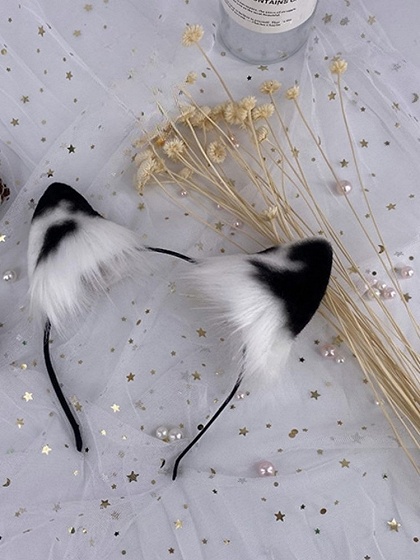 Handmade Faux Fur Cat Ears KC  