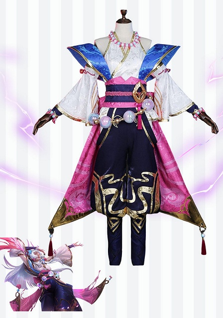 League of Legends Spirit Blossom Syndra Cosplay Costume 